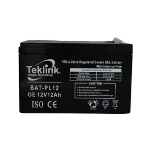 BATERÍA 12V 12 AH PARA ALARMA  PIMA-JFL-DSC  PL12 MARCA TEKLINK