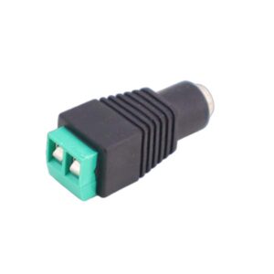 CONECTOR HEMBRA TERMINAL (CÁMARAS) PLUG DC HEMBRA A TORNILLO - COCA HEM - Imagen 1