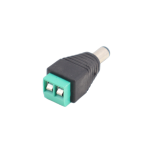 CONECTOR MACHO TERMINAL (CÁMARAS) ADAPTADOR DC PLUG MACHO A TORNILLO COCA MACHO TEKLINK - Imagen 2