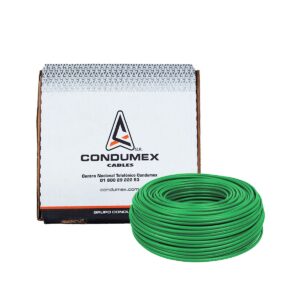 CABLE #12 VERDE 100 METROS CONDUMEX CM12V