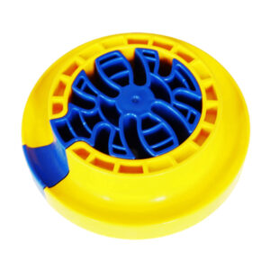 PEINADORA DE CABLES DE RED UTP ACOM  AMARILLO CON AZUL - Imagen 1