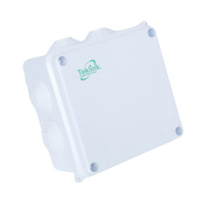 CAJA PLEXO TEKLINK 10X10X7 CM ABS GRIS IP65 4 X 4 - IK08 CON CONOS - Imagen 4