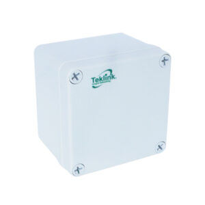 CAJA PLEXO TEKLINK 10X10X7.5 CM ABS GRIS IP67 TBX TJ-AG-1010 - Imagen 1