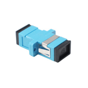 ADAPTADOR FIBRA SC/UPC MM OM3 SIMPLEX COLOR TURQUESA TEKLINK