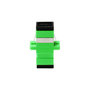ADAPTADOR FIBRA  SC/APC SM SIMPLEX COLOR VERDE TEKLINK