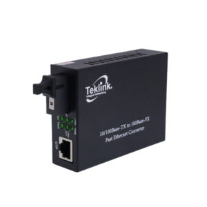 CONVERTIDOR MEDIOS FIBRA B BIDI 10/100M SM WDM 25KM SC PORT 1550/1310NM TEKLINK TKLSG-25B - Imagen 4