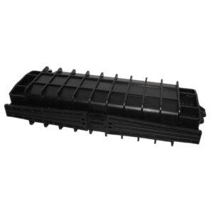 CAJA DE EMPALME FIBRA CIERRE HORIZONTAL 24 HILOS 2 ENTRADAS Y 2 SALIDAS