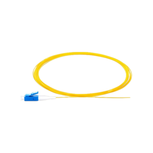 PIGTAIL FIBRA  LC/UPC 1M SM G652D 0.9MM TEKLINK, AMARILLO