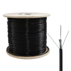 CABLE DE FIBRA ÓPTICA 12 HILOS MULTIMODO EXTERIOR (GYXTW) OM4   9MM TEKLINK