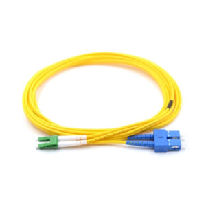 PATCH CORD DE FIBRA SC/UPC -LC/APC MONOMODO DUPLEX 3MTS PVC JACKET 3.0MM 9/125 - Imagen 1