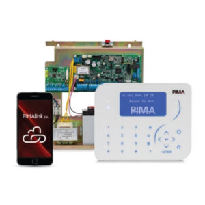 PANEL DE ALARMA PIMA FORCE 32C  8 ZONAS  EXPANDIBLE 32-   4 PARTICIONES/COMUNICADO
