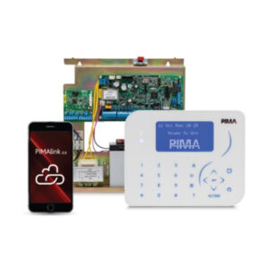 PANEL DE ALARMA PIMA FORCE  8 ZONAS  EXPANDIBLE A 144   16 PARTICIONES/COMUNICADOR