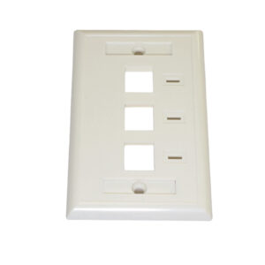 PLACA CON ID 3P BLANCA TEKLINK