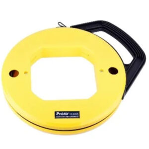 HERRAMIENTA SONDA/GUÍA JALADORA DE CABLE EN DUCTOS (ACERO) 30.5M 100FT  PROSKIT DK-2033N