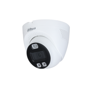 CAMARA HDCVI DAHUA DOMO 5MP DOBLE ILUMINADOR  DISUASION ACTIVA IP67 40M MIC 2.8MM  HAC-ME1509HN-A-PV