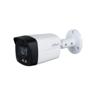 CAMARA HDCVI DAHUA BULLET 2MP FULL-COLOR STARLIGHT 40M 2.8MM AUDIO IP67 HAC-HFW1239TLMN-A-LED