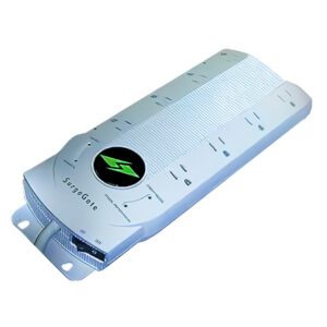 Regulador de Voltaje ITW  (8 tomas AC) protector de picos con T1/LL y protector 4CO  1LAN