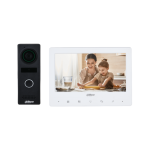 KIT DE VIDEOPORTERO DAHUA ANALOGO CON PANTALLA 7 PUL 2 DOOR STATIONS + 3 INDOOR MONITORS KTA02M