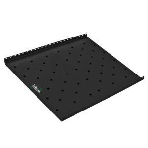 BANDEJA VENTILADA  AJUSTABLE PARA GABINETE 19" 55CM CERRADA HASTA 68CM PROF. TEKLINK RACK 4 POSTE