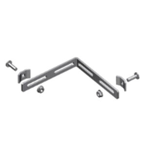 BARRA PARA ÁNGULOS 90 GRADOS (ESQUINAS), PARA CONECTORES L, T Y CRUZ CANASTA TEKLINK.
