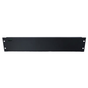 Tapa Ciega para rack y gabinetes 19" ancho 2U color negro TekLink