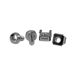 TORNILLOS Y TUERCAS M6 PARA MONTAJE DE EQUIPOS EN RACKS/GABINETES TEKLINK POR UNIDAD