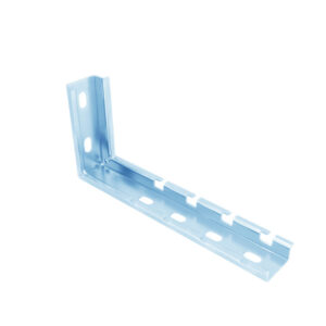 BRACKET DE PARED TIPO L PARA CANASTA 8PLG (200MM) ANCHO BICROMATADO TEKLINK