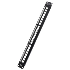 PATCH PANEL MODULAR 24 PUERTOS UL  PARA RACK (PARA CONFIGURAR) 1U TEKLINK