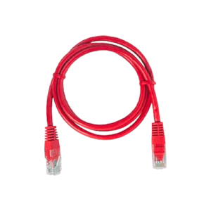 PATCH CORD UTP CAT 5E 4PR 26AWG ROJO 3FT (0.91MTS) TEKLINK