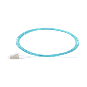 PIGTAIL FIBRA  LC/UPC MM OM3 50/125 1M  PVC JACKET 0.9MM LSZH AQUA  TEKLINK