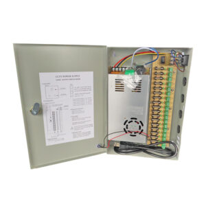 FUENTE DE PODER CENTRALIZADA TEKLINK 12 VOLTIOS 30 AMPERIOS 18CH