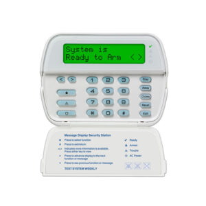 TECLADO CABLEADO ALFANUMÉRICO CON RECEPTOR INTEGRADO 64 Z DE LAS CUALES 32 Z INAL  DSC  RFK5500L1