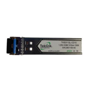 TRANSCEPTOR FIBRA SFP 1.25G DUAL FIBER 1310NM 10KMS SM/LC COMPATIBLE CISCO [MINI GBIC]