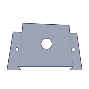 Salida de tubo 0.75 Smart Tray canasta (Conduit conector 0.75) - Imagen 1