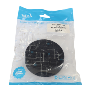 ROLLO DE VELCRO 5MTS NEGRO TEKLINK - Imagen 2