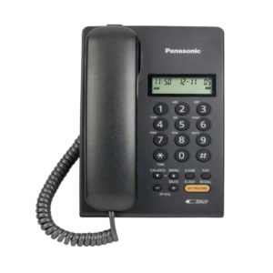 TELÉFONO PANASONIC PROPIETARIO CON PANTALLA Y ALTA VOZ KX-T7705X NEGRO - Imagen 1