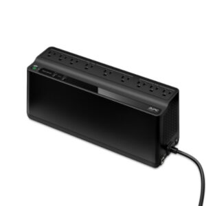 UPS APC BATERÍA Y PROTECTOR DE VOLTAJE 850VA 450W  120V 2 PUERTOS USB DE CARGA - (BE850M2-LM) - Imagen 1