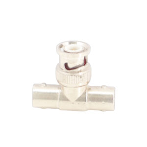 CONECTOR BNC  T 1 MACHO A 2 HEMBRA - Imagen 1