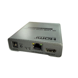 EXTENSOR HDMI 4K, 120M CON UTP CAT6 BLINDADO IR CONTROL, CASCADA FUENTE DC5V CÓDIGO 2021003 - Imagen 2