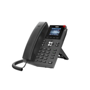 TELEFONO FANVIL IP EMPRESARIAL PANTALLA LCD 2.4 A COLOR, 2 LÍNEAS SIP, CONFERENCIA 3 VIAS Y POE