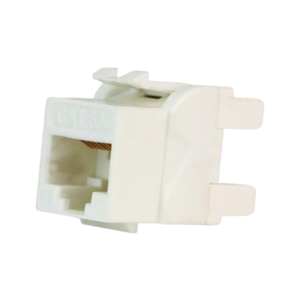 JACK CAT 6A BLANCO 180 GRADOS TEKLINK UL