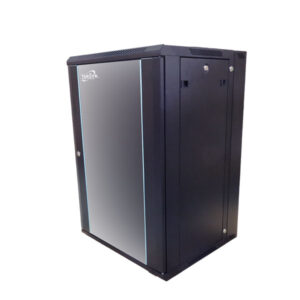 GABINETE CERRADO DE PARED ABATIBLE - 60CMS ANCHO X 45CMS PROFUNDIDAD X 90CMS ALTURA 18U TEKLINK