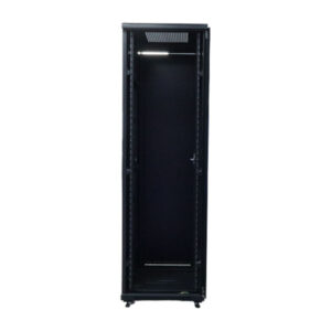GABINETE CERRADO DE PISO REDES/CÓMPUTO W600XD800XH2055 MM 42U PUERTA DE VIDRIO TEKLINK (4 PCS) - Imagen 3