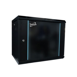 GABINETE CERRADO DE PARED COMPACTO - 60CMS ANCHO X 45CMS PROFUNDIDAD X 50CMS ALTURA 9U TEKLINK