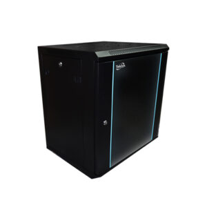 GABINETE CERRADO DE PARED COMPACTO REDES/CÓMPUTO DESARMADO 600MMX450MMX635MM 20KG 12U TEKLINK