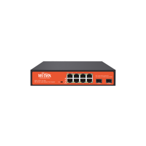 SWITCH WITEK POE 8GE 24V/48V 2 SFP 150W WI-PS310GF