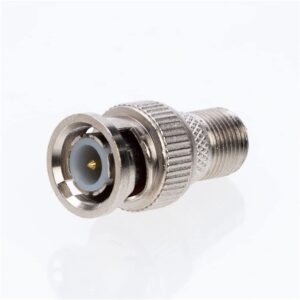 ADAPTADOR COAXIAL   TIPO F FEMALE   TO  - BNC MALE