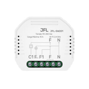 CONTROLADOR RELÉ INTELIGENTE WIFI  JFL JFL-SW201