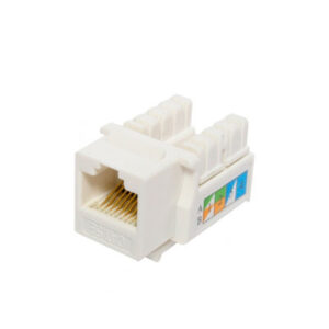 Jack Cat 5E Blanco Teklink