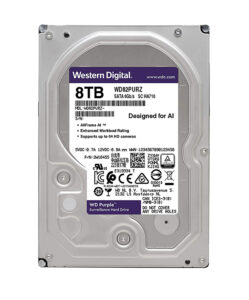 DISCO DURO 8TB PURPLE WESTERN DIGITAL 5640 RPM 256MB SURVEILLANCE WD82PURZ